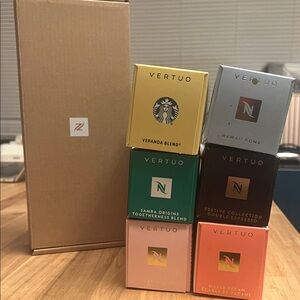 6x Discovery Pack - 🕵️☕️Nespresso Vertuo Pods + Recipe Kit Gift